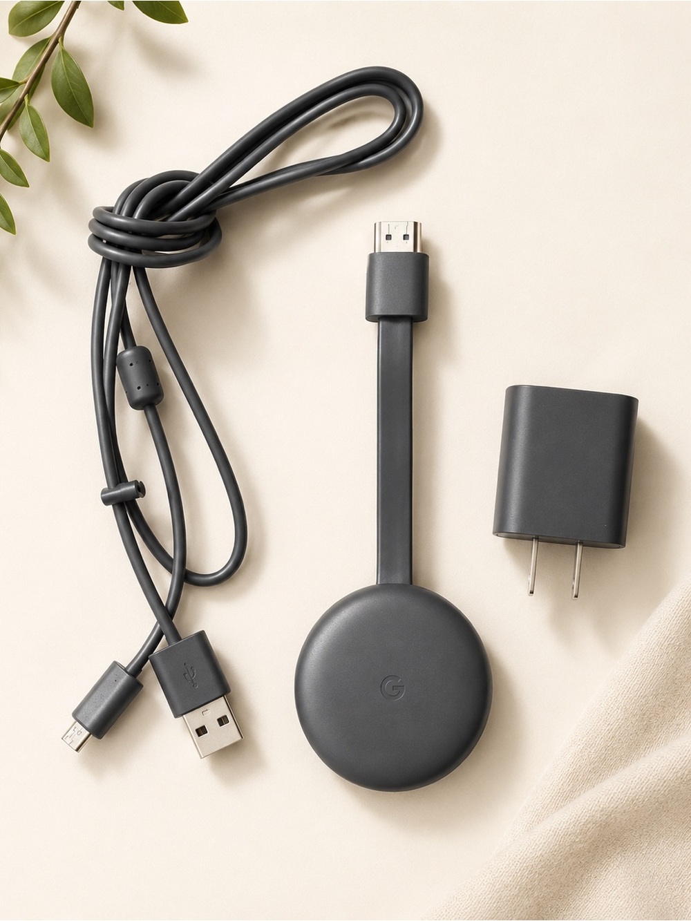 Google Chromecast 3rd Gen HD Streaming Media Player